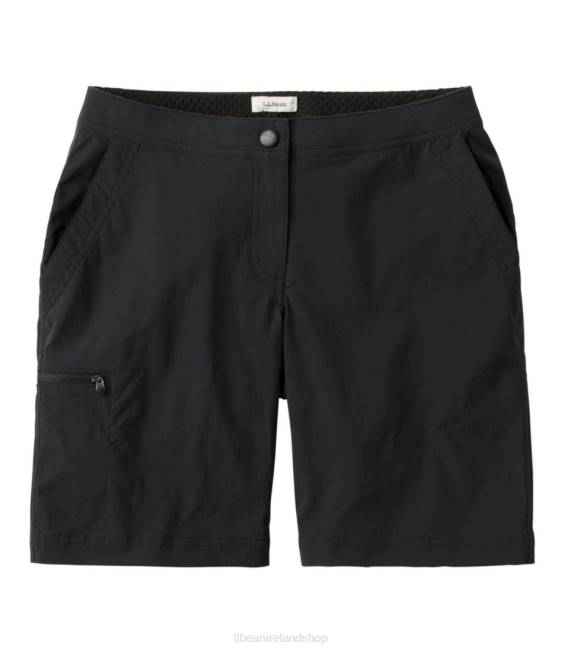 LLBean Water-Repellent Comfort Trail Shorts Women J46J5791 Clothing Black