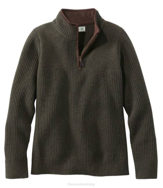 LLBean Waterfowl Sweater Women J46J739 Outdoor Equipment Forest Shadow Heather