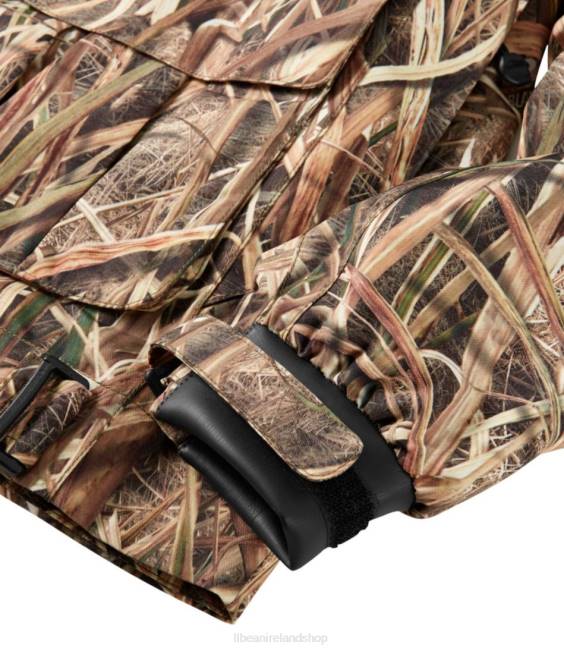 LLBean Waterfowler Pro Jacket Men J46J937 Outdoor Equipment Mossy Oak Shadow Grass Blades