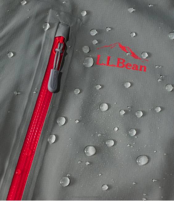 LLBean Waterproof PrimaLoft Packaway Jacket Men J46J6069 Outerwear Gunmetal Gray