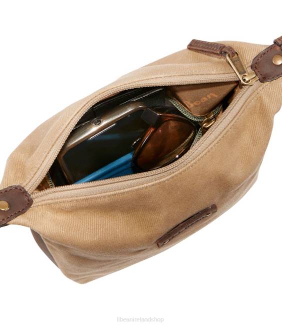 LLBean Waxed Canvas Crossbody Unisex J46J4240 Accessories Feldspar
