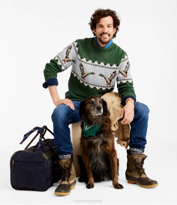 LLBean Waxed Canvas Duffle Unisex J46J6779 Accessories Dark Lagoon