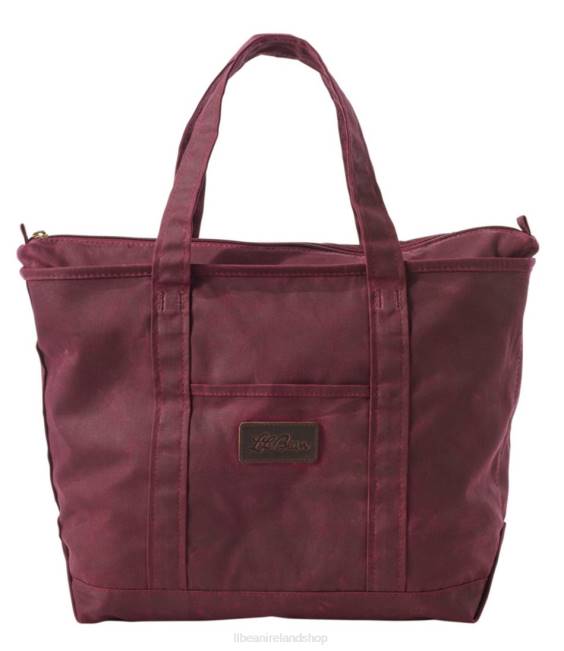 LLBean Waxed-Canvas Tote Bag Unisex J46J2346 Accessories Navy/Olive