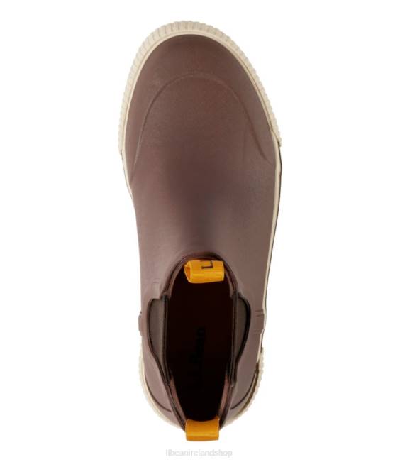 LLBean Wellie Sport Rubber Chelsea Boots Women J46J3821 Footwear Dark Cocoa
