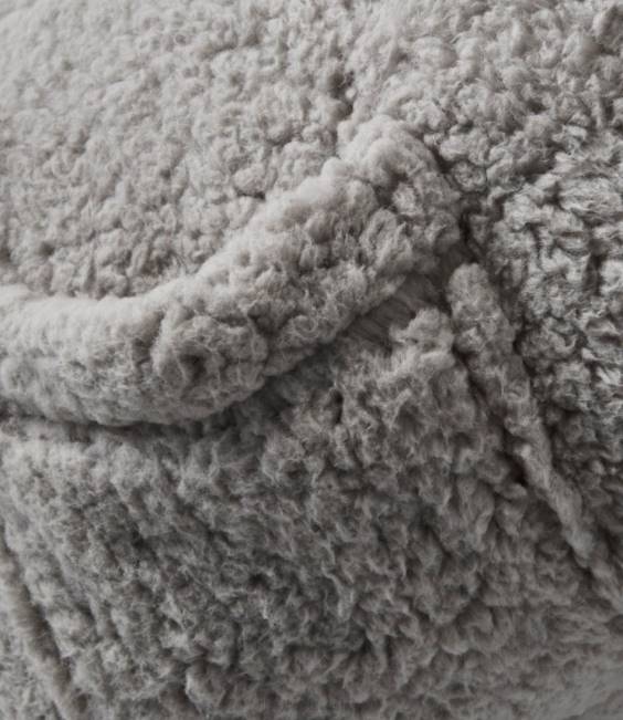 LLBean Wicked Plush Sherpa Backrest Unisex J46J2790 Home Decor Navy