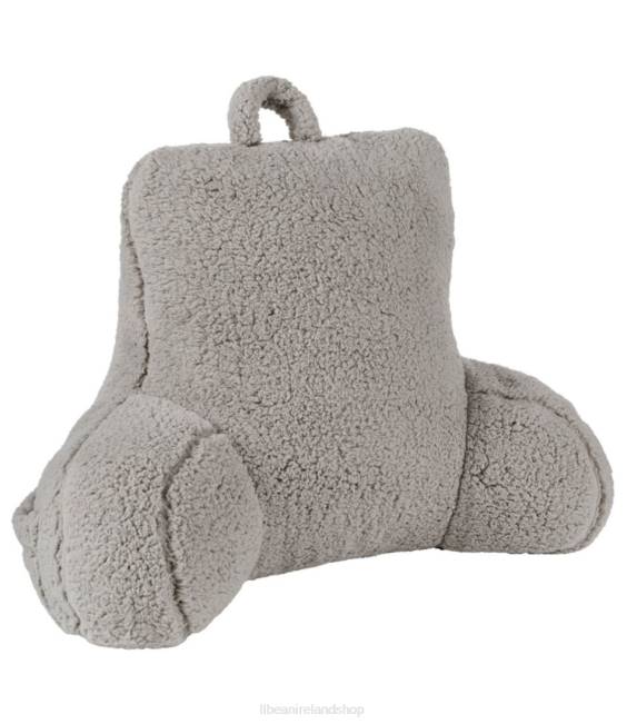 LLBean Wicked Plush Sherpa Backrest Unisex J46J4524 Home Decor Federal Gray