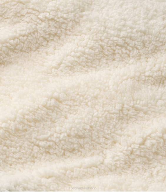 LLBean Wicked Plush Sherpa Throw Plaid Unisex J46J4561 Bedding Harbor Gray