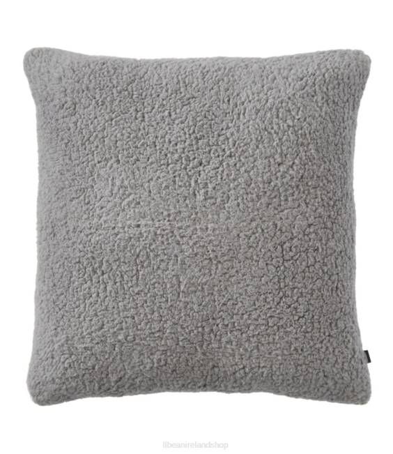 LLBean Wicked Plush Throw Pillow Unisex J46J6303 Home Decor Federal Gray