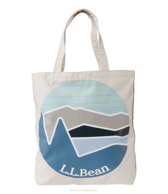 LLBean Wicked Shoppah Tote Unisex J46J4220 Accessories Circle Landscape