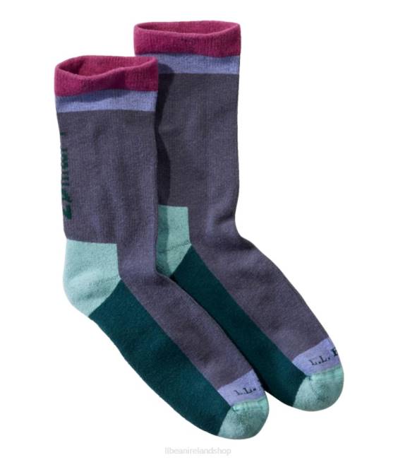 LLBean Wicked Soft Cotton Socks Men J46J3056 Accessories Dark Periwinkle