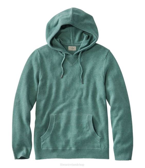 LLBean Wicked Soft Cotton/Cashmere Sweater Men J46J4968 Clothing Clover