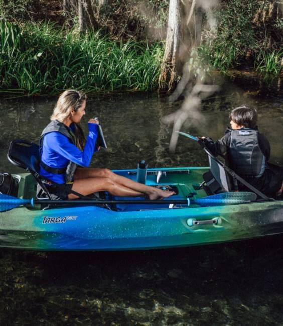 LLBean Wilderness Systems Targa 130 Sit-on-Top Tandem Kayak Unisex J46J1511 Water Sports Mango