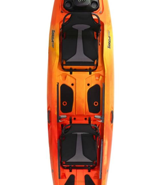 LLBean Wilderness Systems Targa 130 Sit-on-Top Tandem Kayak Unisex J46J5295 Water Sports Infinite Yellow