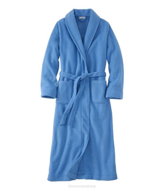 LLBean Winter Fleece Robe Women J46J436 Clothing Arctic Blue