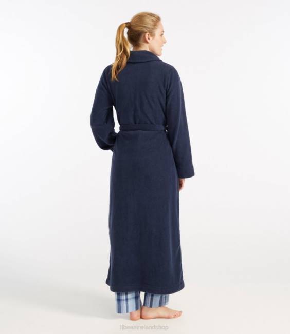 LLBean Winter Fleece Robe Women J46J436 Clothing Arctic Blue