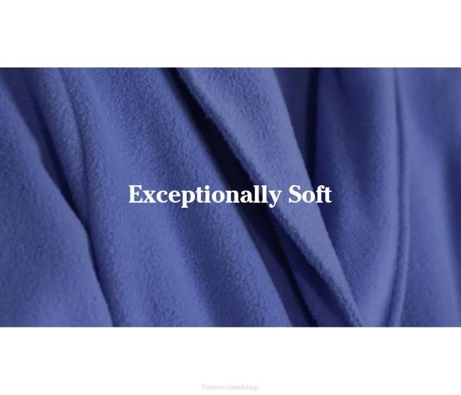 LLBean Winter Fleece Robe Women J46J436 Clothing Arctic Blue