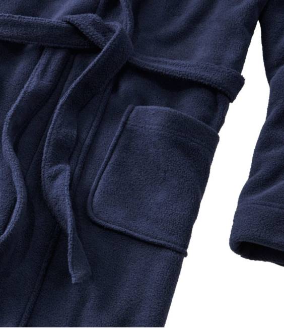 LLBean Winter Fleece Robe Women J46J5899 Clothing Bright Navy