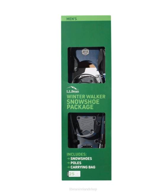 LLBean Winter Walker Snowshoe Package Unisex J46J1871 Winter Sports Green Geo