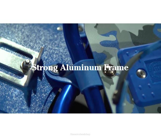 LLBean Winter Walker Snowshoes Unisex J46J1857 Winter Sports Blue Pine Hidden Bears