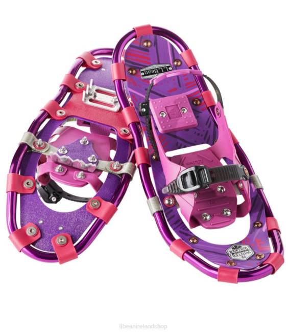 LLBean Winter Walker Snowshoes Unisex J46J5345 Winter Sports Ripe Plum Sketchy