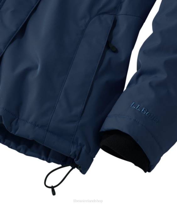 LLBean Winter Warmer Jacket Women J46J5096 Outerwear Black/Gray