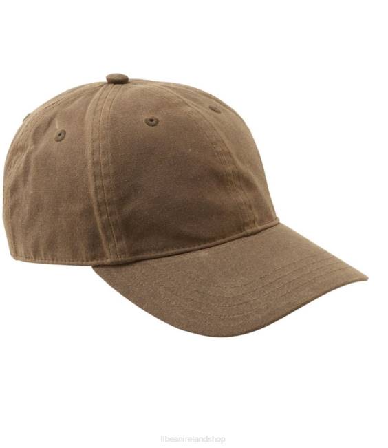 LLBean Wool-Lined Waxed-Cotton Fowlers Cap Women J46J3540 Outdoor Equipment Khaki