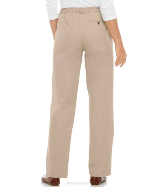 LLBean Wrinkle-Free Bayside Pants Women J46J240 Clothing Black