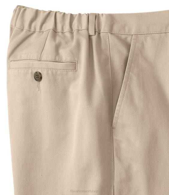 LLBean Wrinkle-Free Bayside Pants Women J46J6499 Clothing Heritage Stone