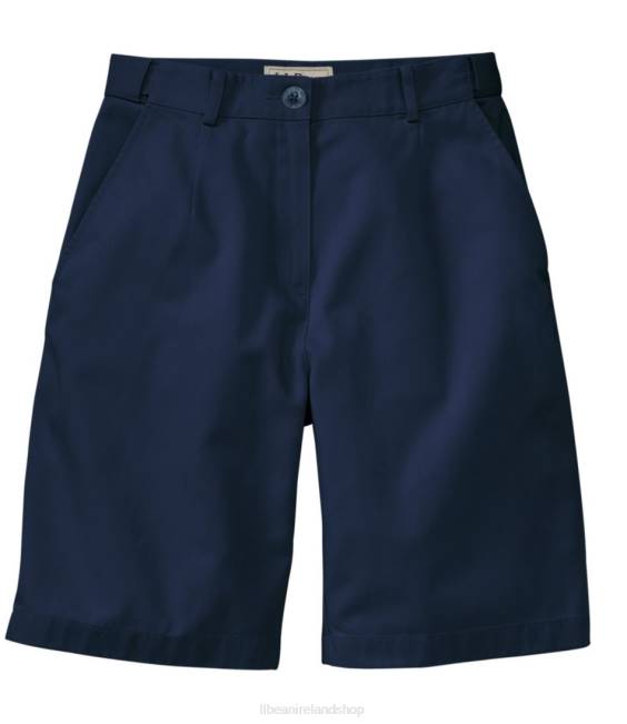 LLBean Wrinkle-Free Bayside Shorts Women J46J2985 Clothing Navy