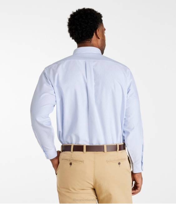 LLBean Wrinkle-Free Classic Oxford Cloth Shirt Men J46J3511 Clothing Arctic Blue