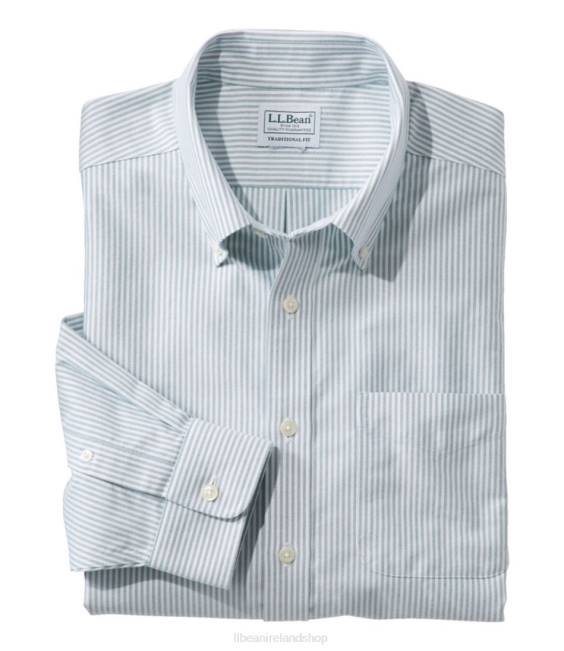 LLBean Wrinkle-Free Classic Oxford Cloth Shirt Men J46J5023 Clothing Antique Green