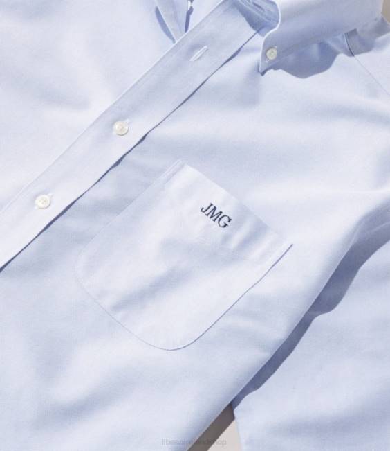 LLBean Wrinkle-Free Classic Oxford Cloth Shirt Men J46J5984 Clothing Sun