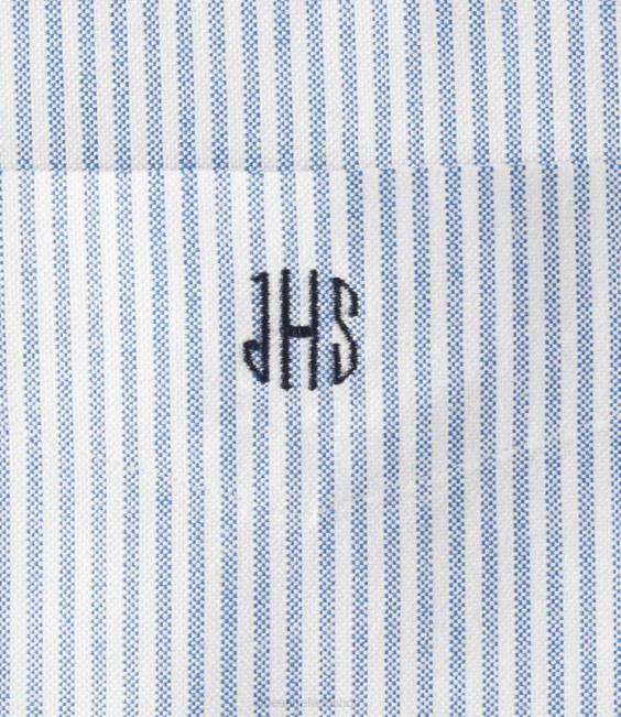 LLBean Wrinkle-Free Classic Oxford Cloth Shirt Men J46J704 Clothing French Blue