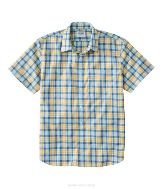 LLBean Wrinkle-Free Everyday Shirt Men J46J3150 Clothing Pale Turquoise