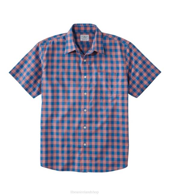 LLBean Wrinkle-Free Everyday Shirt Men J46J4755 Clothing Rose Wash