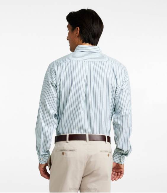 LLBean Wrinkle-Free Pinpoint Oxford Cloth Shirt Men J46J706 Clothing Arctic Purple