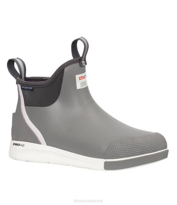 LLBean Xtratuf Ankle Deck Boot Men J46J1189 Footwear Gray