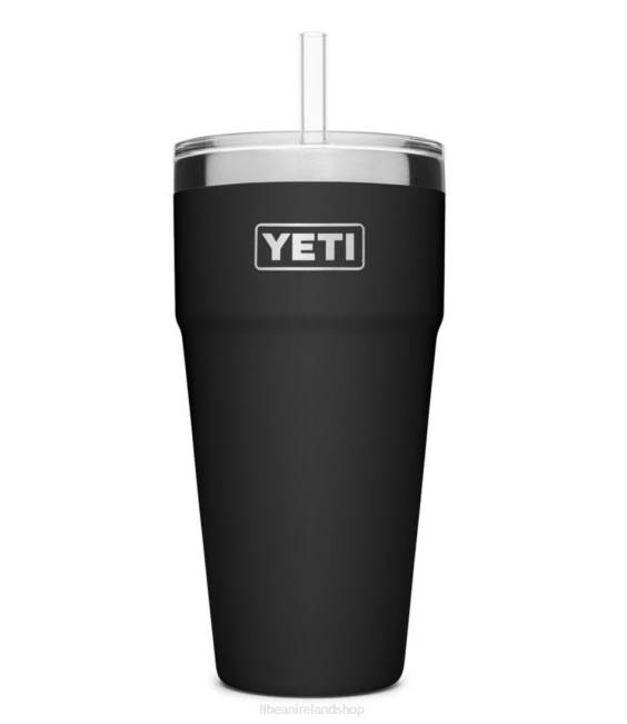 LLBean Yeti Rambler Stackable Cup with Straw Unisex J46J5328 Outdoor Accessories Navy