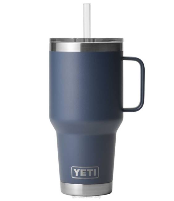 LLBean Yeti Rambler Straw Mug Unisex J46J5350 Outdoor Accessories Navy