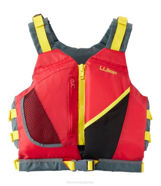 LLBean Youth Discovery PFD Unisex J46J4075 Water Sports Red