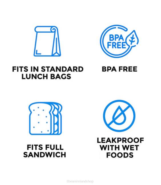 LLBean Yumbox Panino Bento Lunch Box Unisex J46J6250 Accessories True Blue