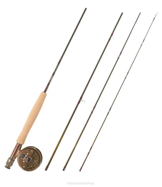 LLBean x Double L Fly Rod Outfits Unisex J46J2299 Fishing Brown