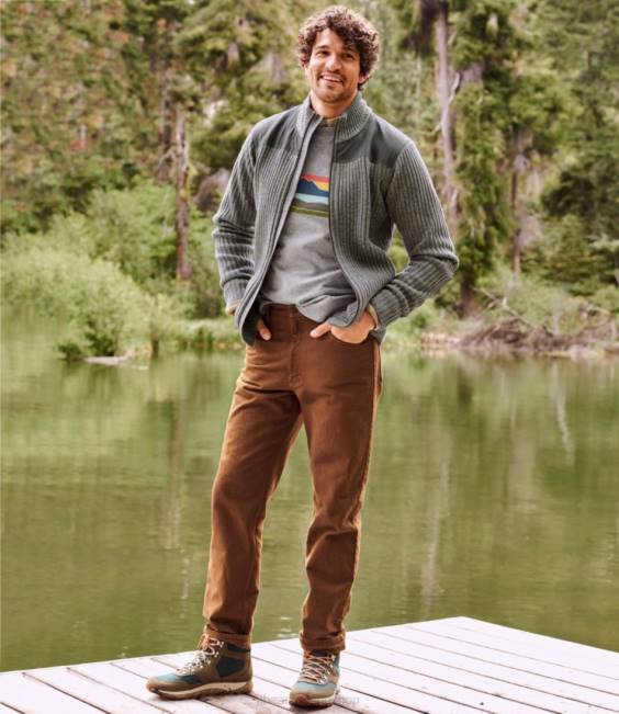 LLBean x Double L Jeans Men J46J3482 Clothing Stonewashed Denim