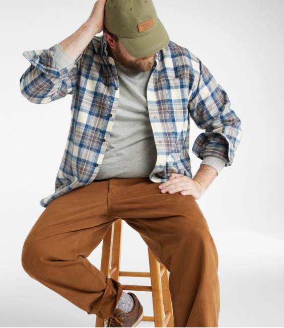 LLBean x Double L Jeans Men J46J3485 Clothing Stonewashed Denim