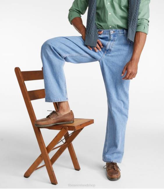 LLBean x Double L Jeans Men J46J674 Clothing Faded Denim