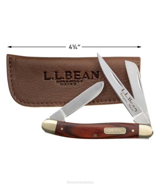 LLBean x Double L Pocket Knife Unisex J46J1829 Outdoor Accessories Rosewood