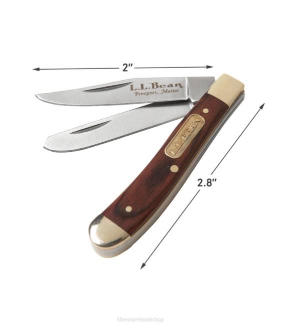 LLBean x Double L Pocket Knife Unisex J46J1906 Outdoor Accessories Rosewood