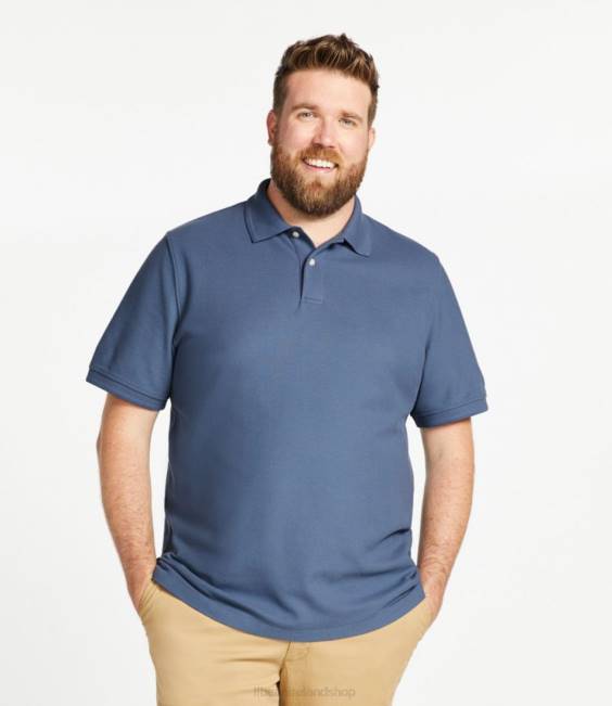 LLBean x Double L Premium Polo Banded Men J46J22 Clothing Classic Navy