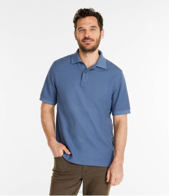 LLBean x Double L Premium Polo Banded Men J46J5664 Clothing Clover