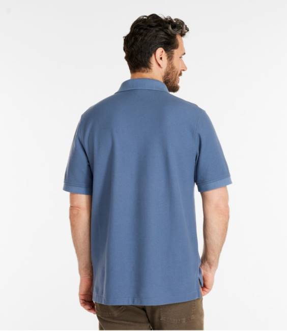 LLBean x Double L Premium Polo Banded Men J46J5664 Clothing Clover